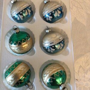 Vintage Hand Decorated Ornaments